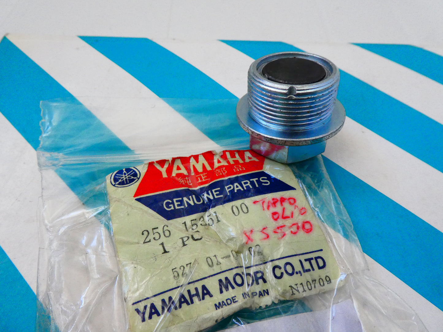 Per YAMAHA xs 650 80 1983 tappo olio motore 2561535100 plug drain moto motorcycle