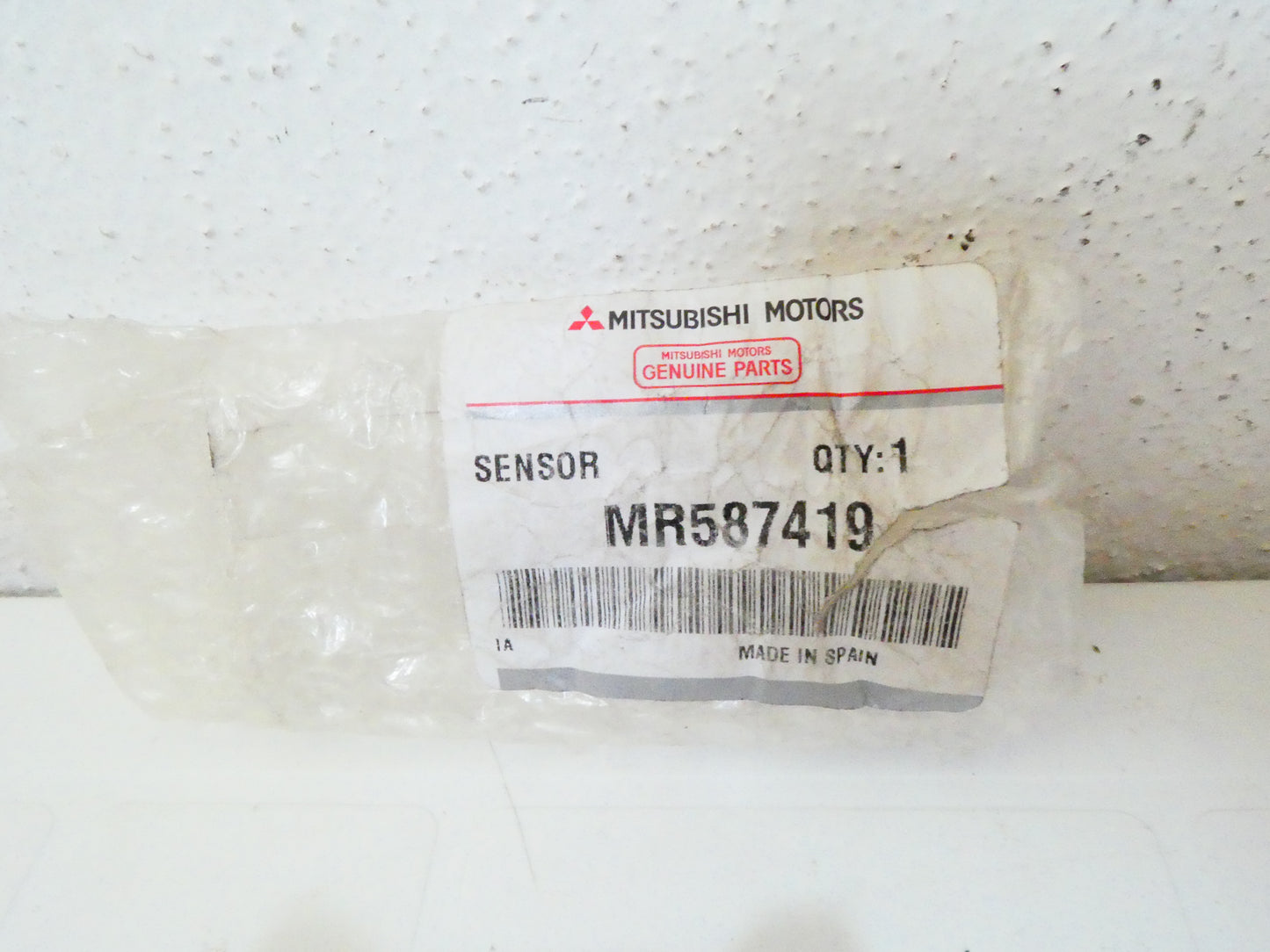 per auto mitsubishi colt sensore airbag laterale sinistro sensor airbag lateral side left mr587419 pmr587419
