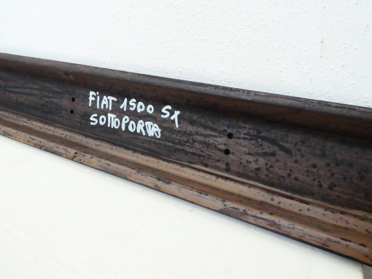 per Fiat 1500 C auto lamiera lamierato carrozzeria sotto porta pannello left side panel car