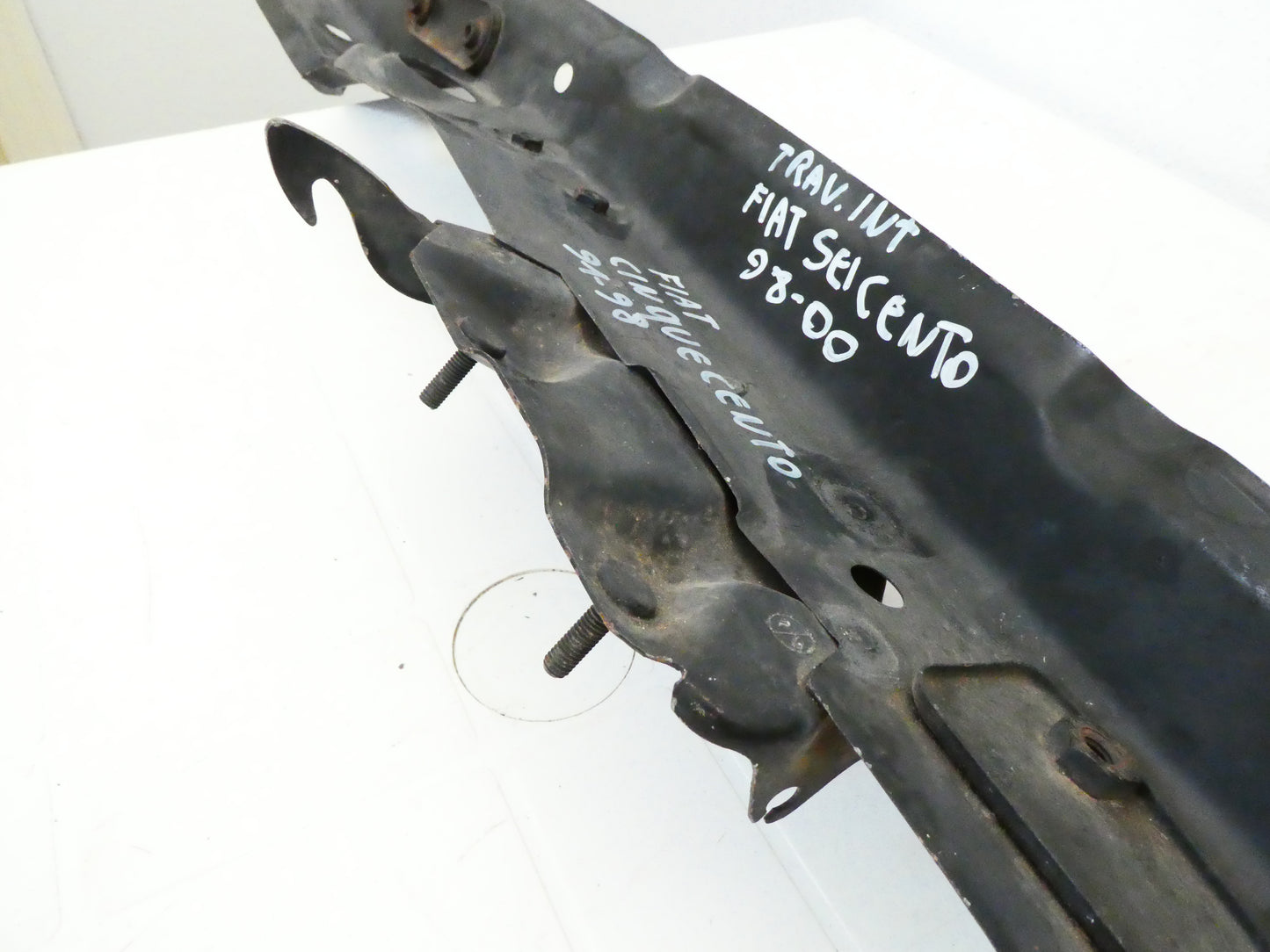 per auto fiat cinquecento 1992 1998 traversa anteriore superiore cofano interna hood panel front rhibo