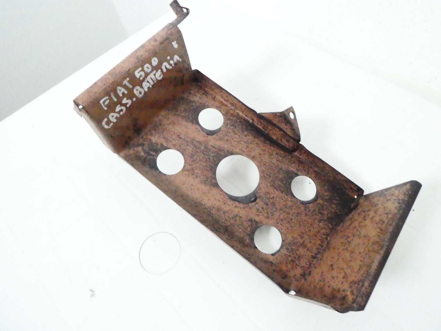 per fiat 500 l d f supporto lamiera carrozzeria originale batteria holder battery car auto