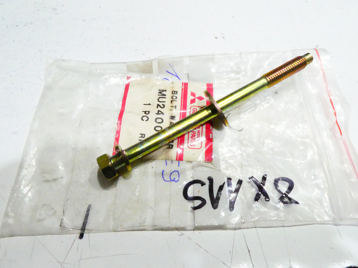 per auto mitsubishi mu240009 bullone rondella vite esagonale bolt screw 8 x 115