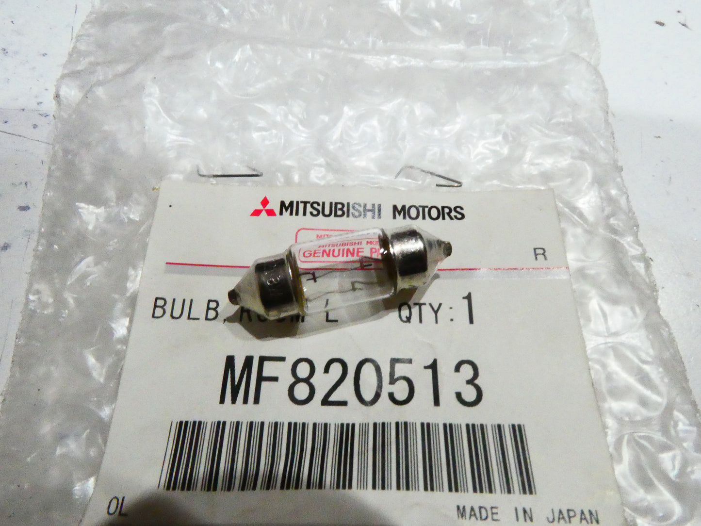 per auto mitsubishi lampadina lampada abitacolo interno bulb room mf820513