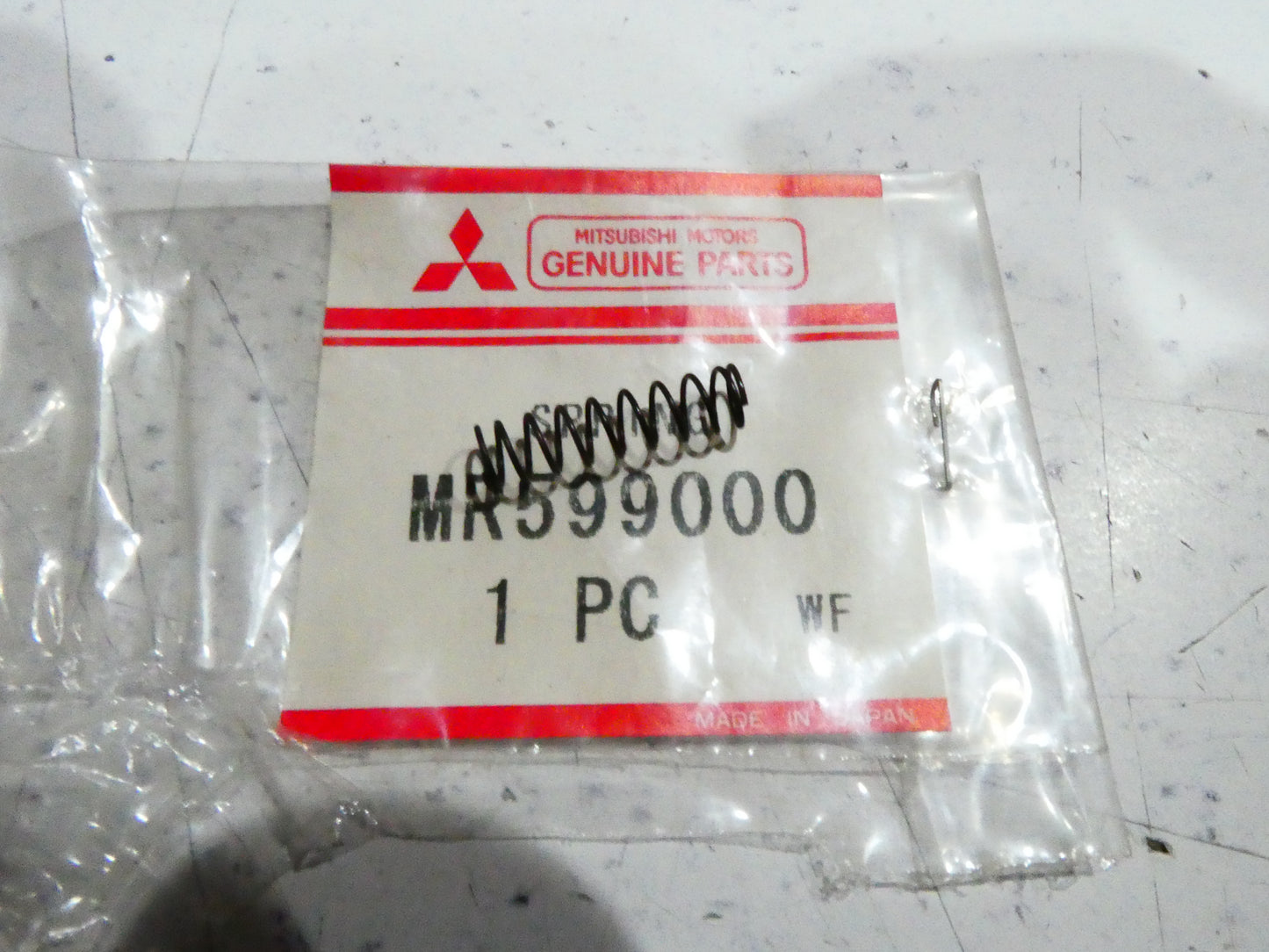 per auto mitsubishi molla spirale spiral spring mr599000