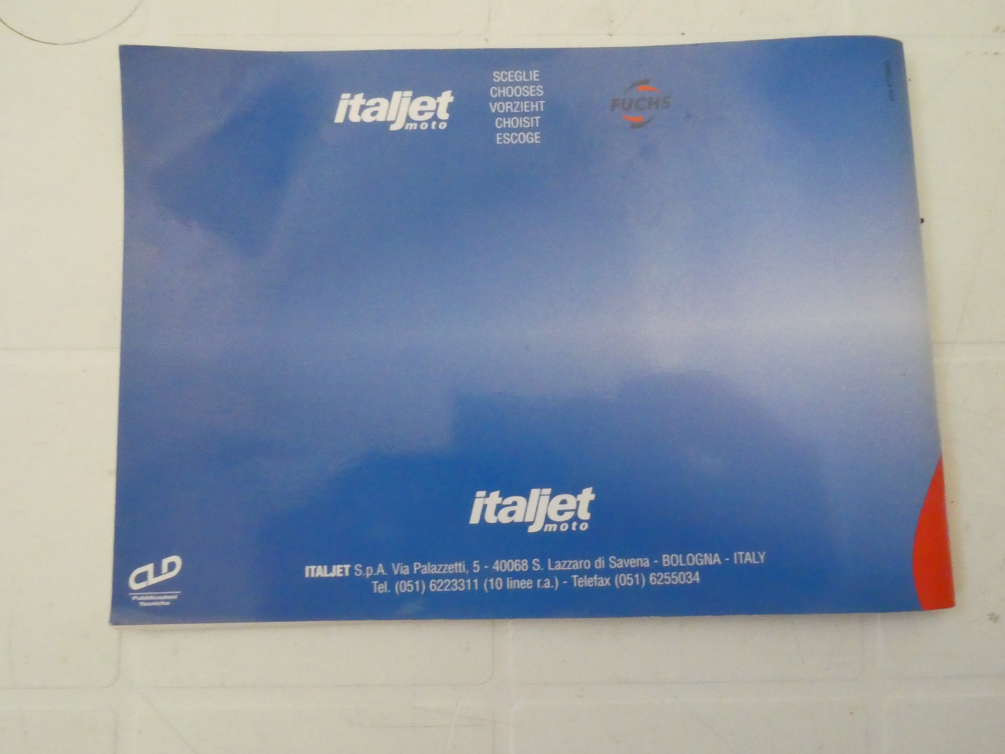 Per italjet jupiter 250 libretto manuale uso manutenzione scooter