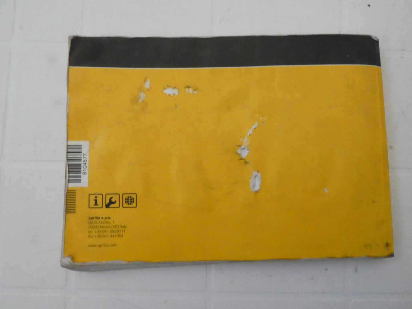 Per aprilia 125 200 atlantic libretto manuale uso manutenzione scooter italiano francese tedesco