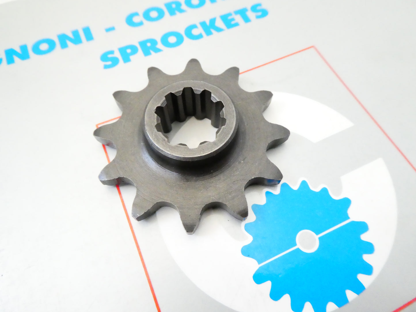 Per Garelli 50 tiger 86 88 tubone pignone per catena z 12 sprocket moped mofa