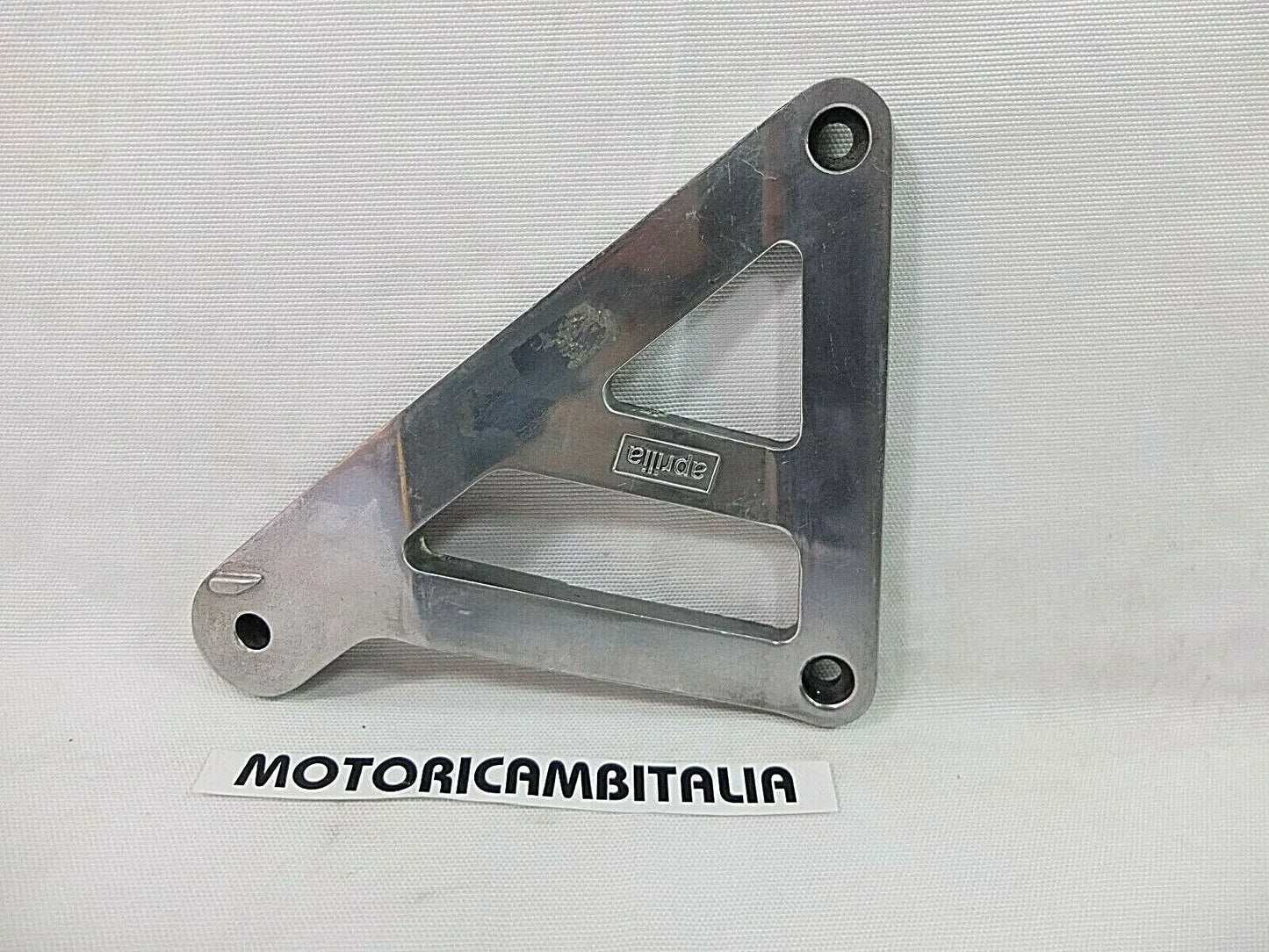 Per Aprilia Tuareg 125 86 1987 staffa pedana sx posteriore bracket footpeg moto motorcycle 8132124