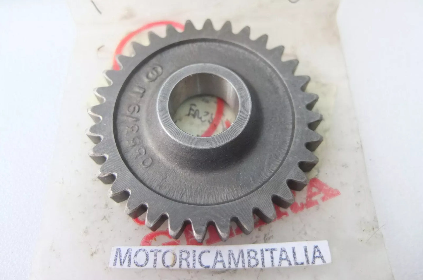PER Gilera 316034 cx top rally gfr 125 sp01 02 ingranaggio albero secondario avviamento engine gear moto 0353/s