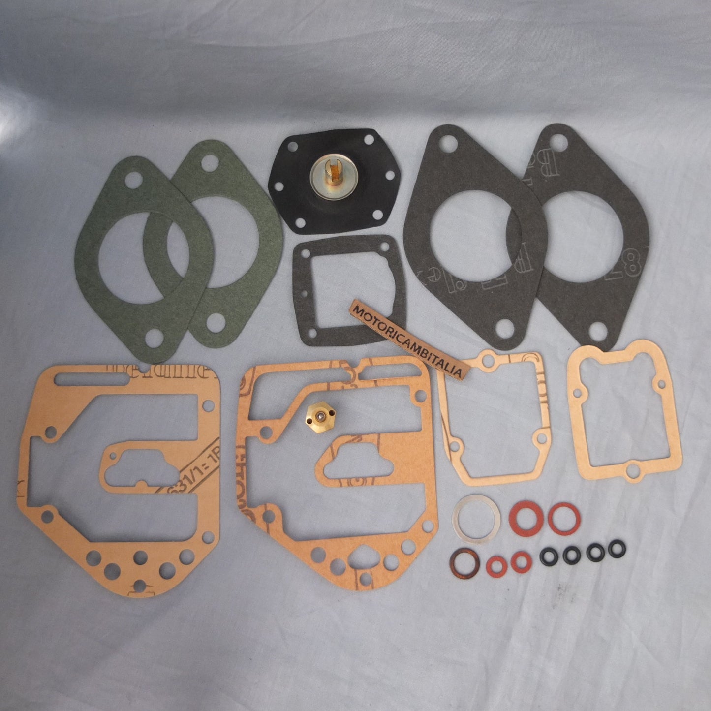 Per Alfa Romeo Giulietta Fiat 130 Abarth 2.0 kit revisione guarnizioni carburatore per Solex 40 ADDHE