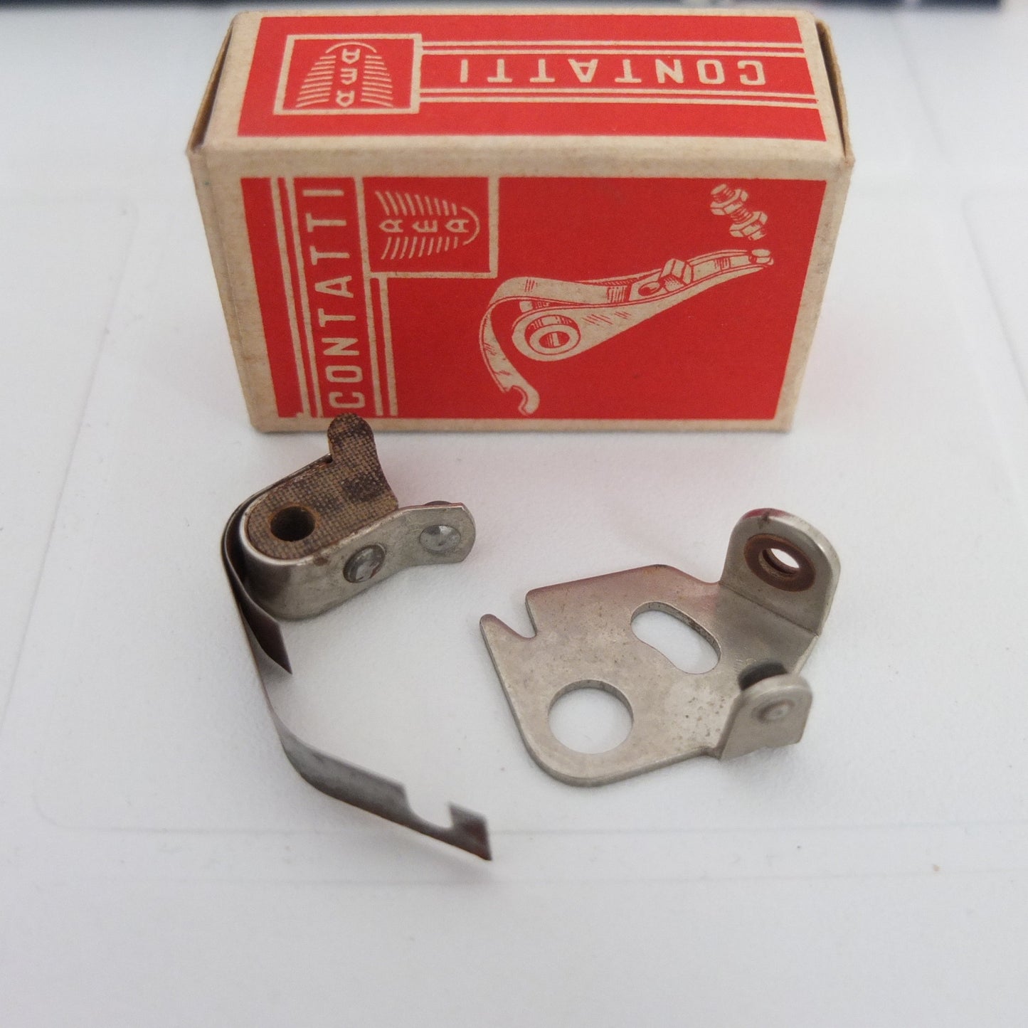 Contatti accensione puntine per volano impianto Filso contact point per lambretta 125 E F DAL 1953 143