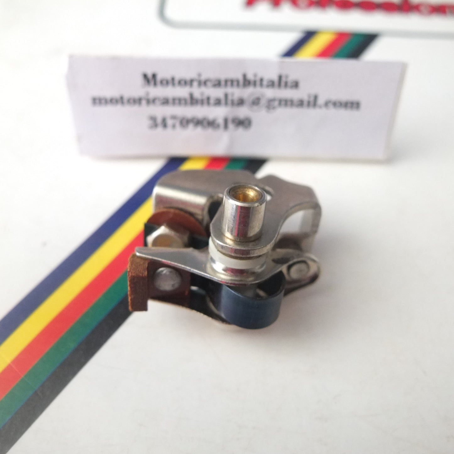 Per Peugeot 103 104 contatti accensione per volano ciclomotore moped contact point