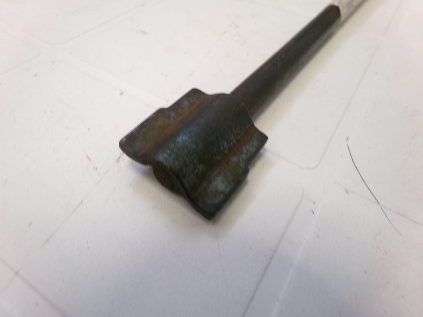 innocenti lambro 175 200 asta comando carrucola frizione manubrio lunghezza cm 32