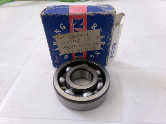 cuscinetto 6303 c4 nachi 17x47x14 bearing ball