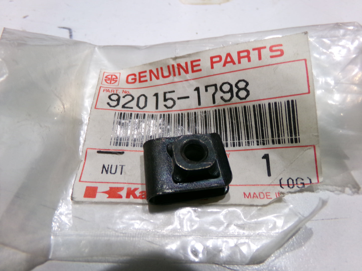 per kawasaki zxr gpz clip fissaggio carena fixing fairing nut  mm 5 92015-1798