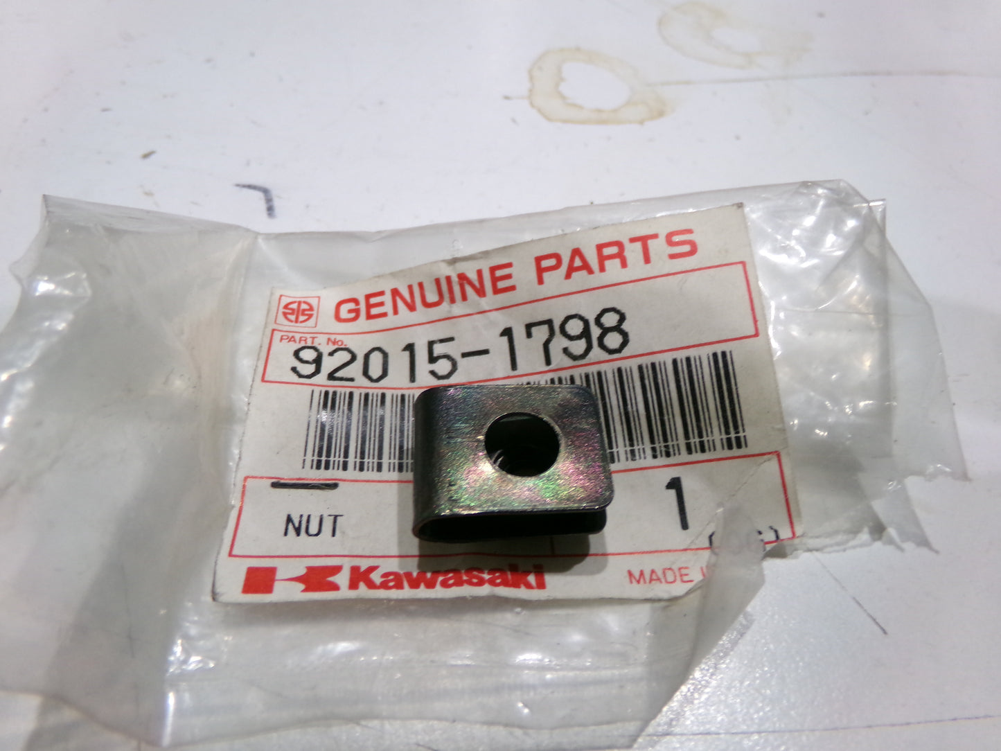 per kawasaki zxr gpz clip fissaggio carena fixing fairing nut  mm 5 92015-1798