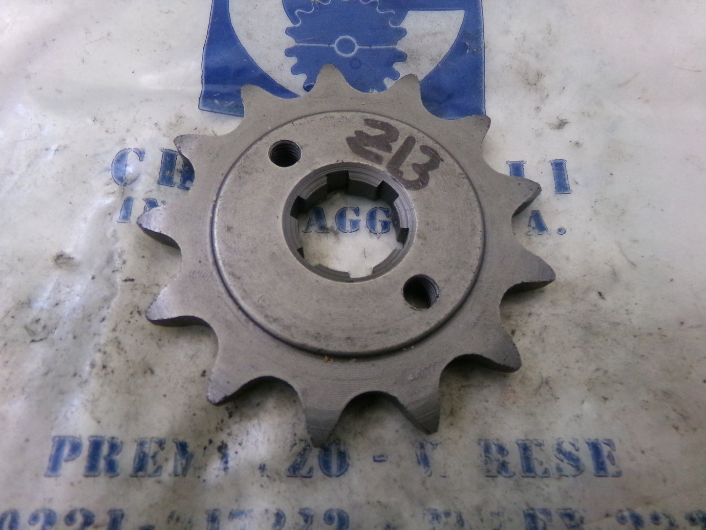 per moto honda cr 125 r cross 1979 1985 pignone catena sprochet chain rear chairavalli z 133 520 e 266