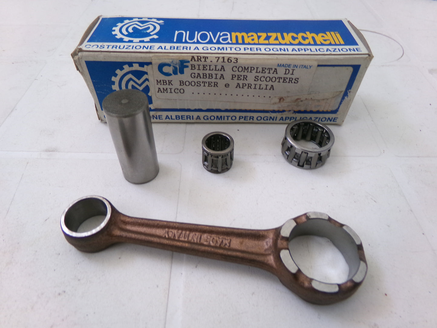 per mbk booster 3vl 1 serie  scooter motore minarelli verticale biella albero motore mazzucchelli (Copia)