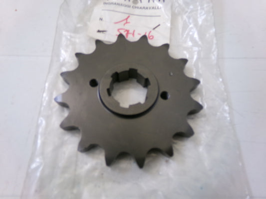 per moto yamaha xs400 doch 12e 12f pignone catena sprocket chain z 16 passo 530 e571