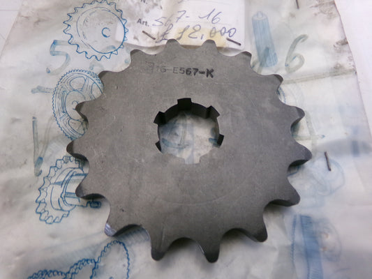 per moto yamaha xs360 1977 pignone catena sprocket chain z 16 passo 530  567