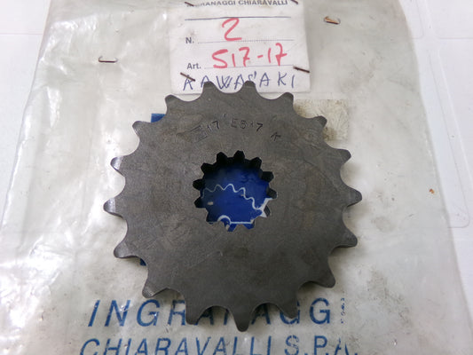 per moto kawasaki gpz900 r a1 a2 a3 a4 1984 1987  pignone catena sprocket chain z 17 passo 530
