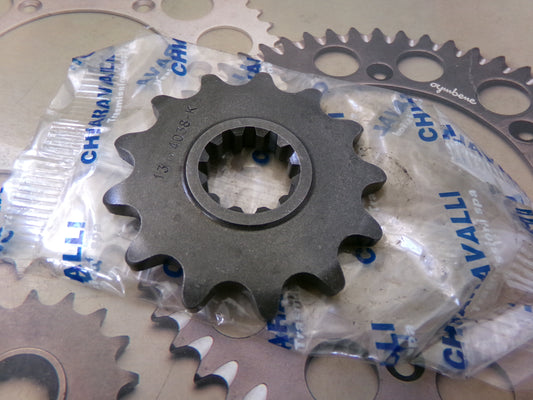 per moto yamaha tzr 50 2003 2004  pignone catena sprocket chian z 13 passo 420