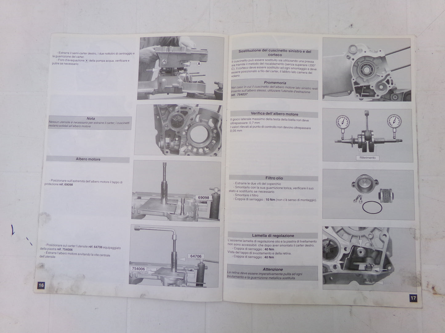 per scooter peugeot motore fd1 manuale officina riparazione italiano motore