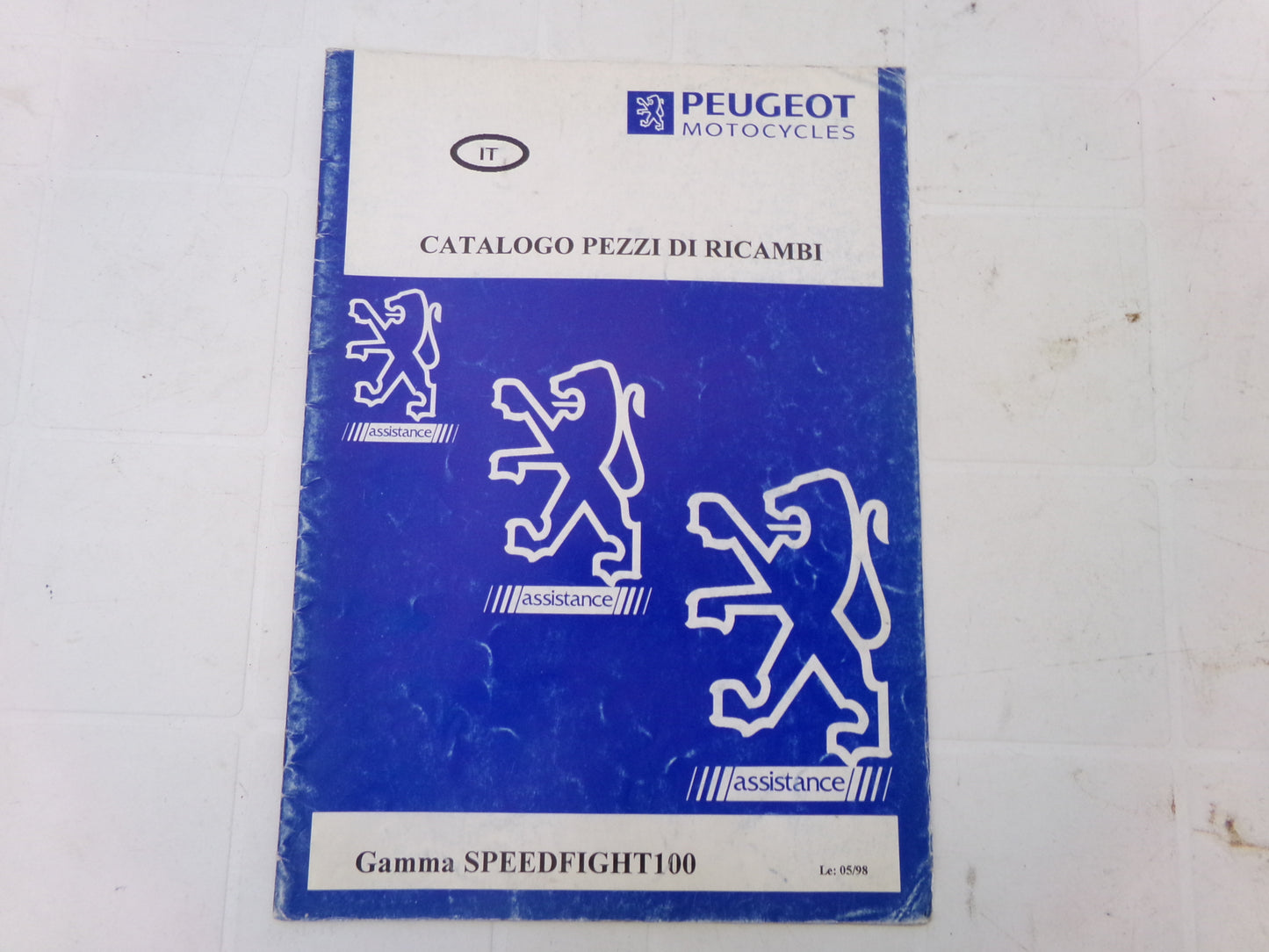 per scooter peugeot speedfight 100 catalogo parti ricambio italiano