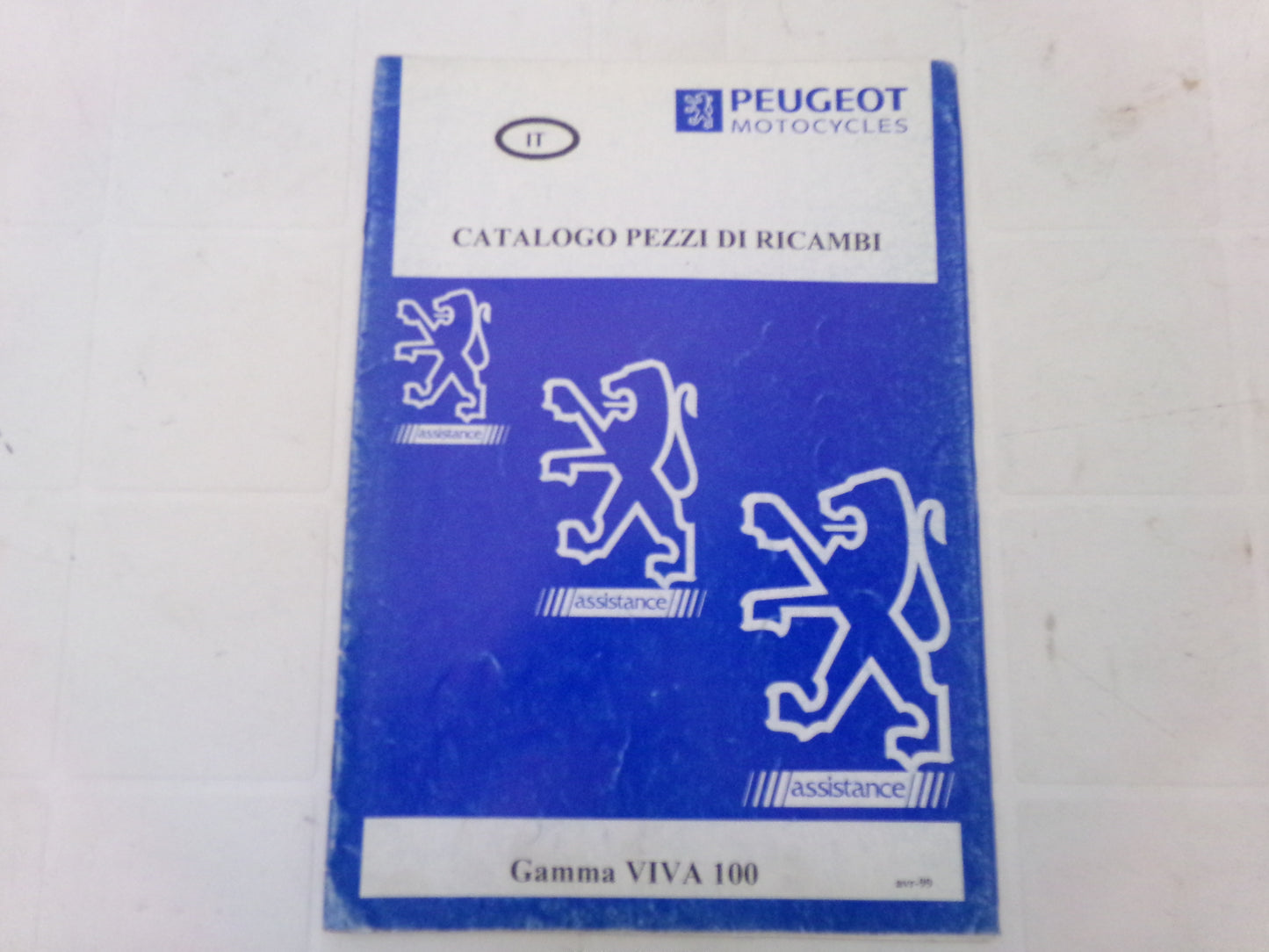 per scooter peugeot viva 100 avr 1999 catalogo parti ricambi italiano