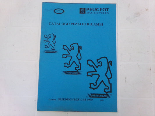 per scooter peugeot speedfight x fight 100 n 04 2001 catalogo parti ricambi italiano