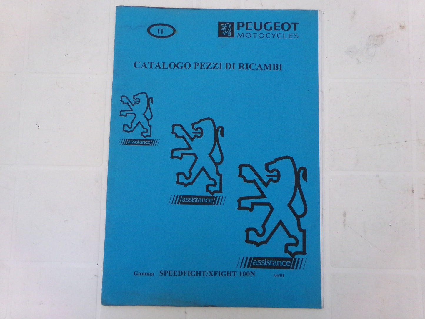 per scooter peugeot speedfight x fight 100 n 04 2001 catalogo parti ricambi italiano