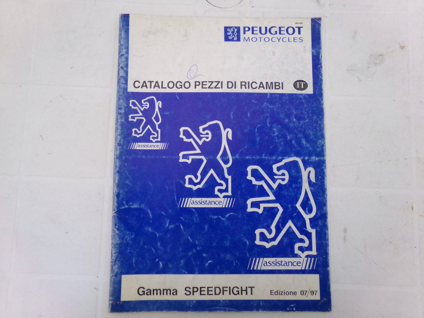 per scooter peugeot speedfight 07 1997  catalogo parti ricambi italiano