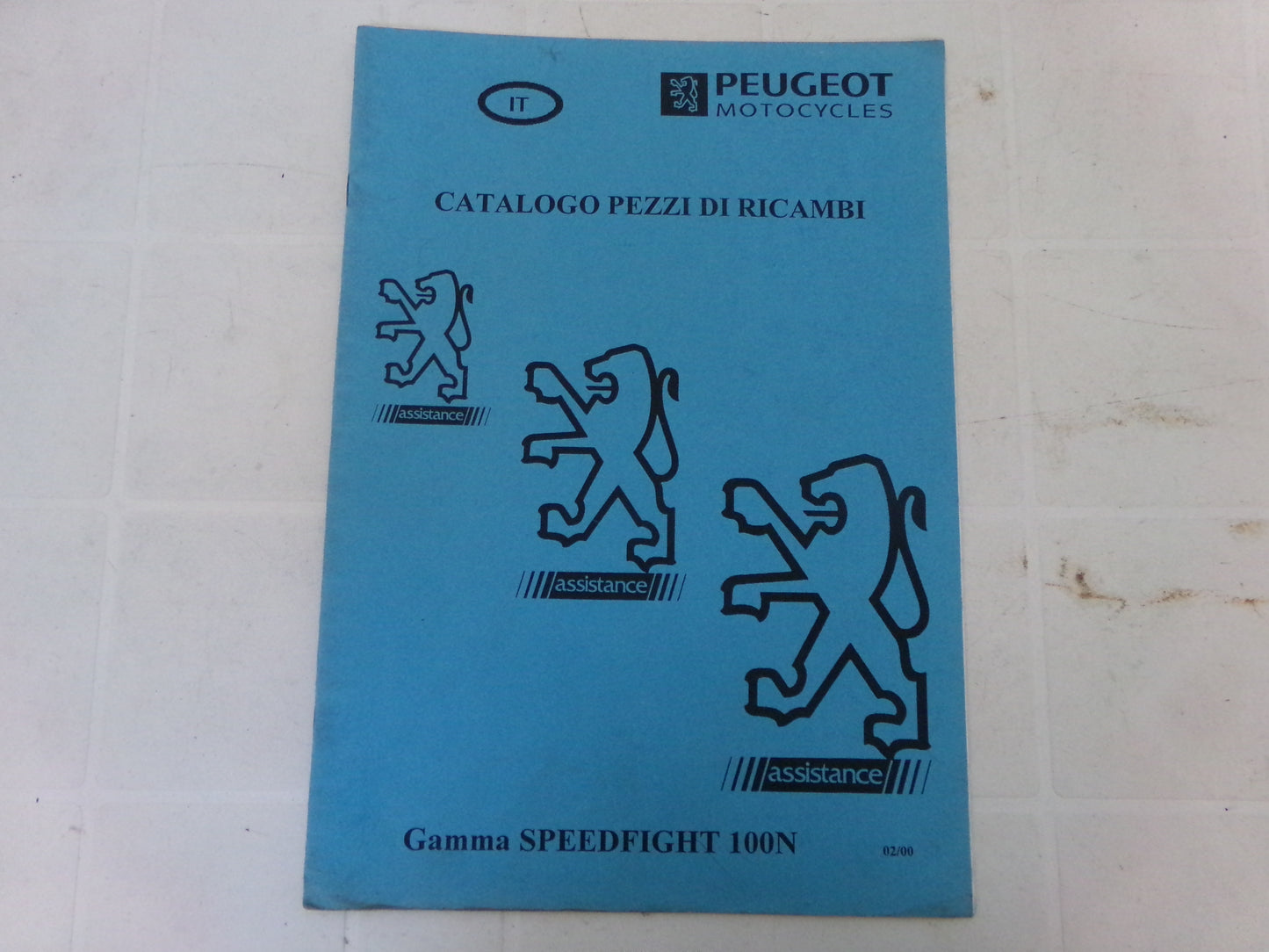 per scooter peugeot speedfight 100 n 02 2000 catalogo parti ricambi italiano