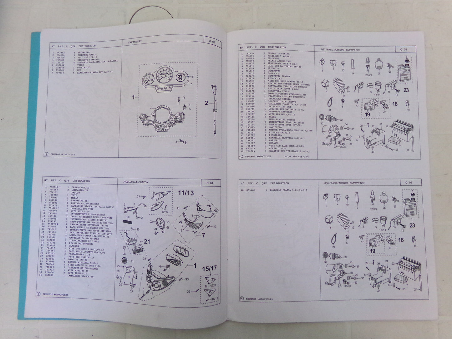 per scooter peugeot speedfight 50 n eu catalogo parti ricambi italiano