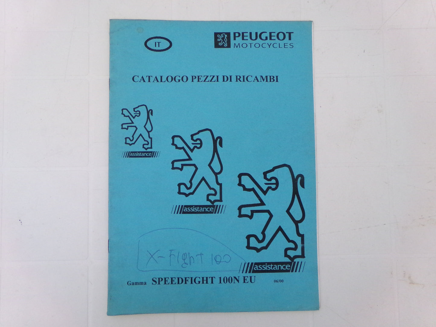 per scooter peugeot speedfight 100 n eu 06 2000 catalogo parti ricambi italiano
