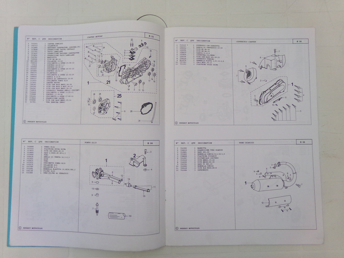 per scooter peugeot speedfight 100 n eu 06 2000 catalogo parti ricambi italiano