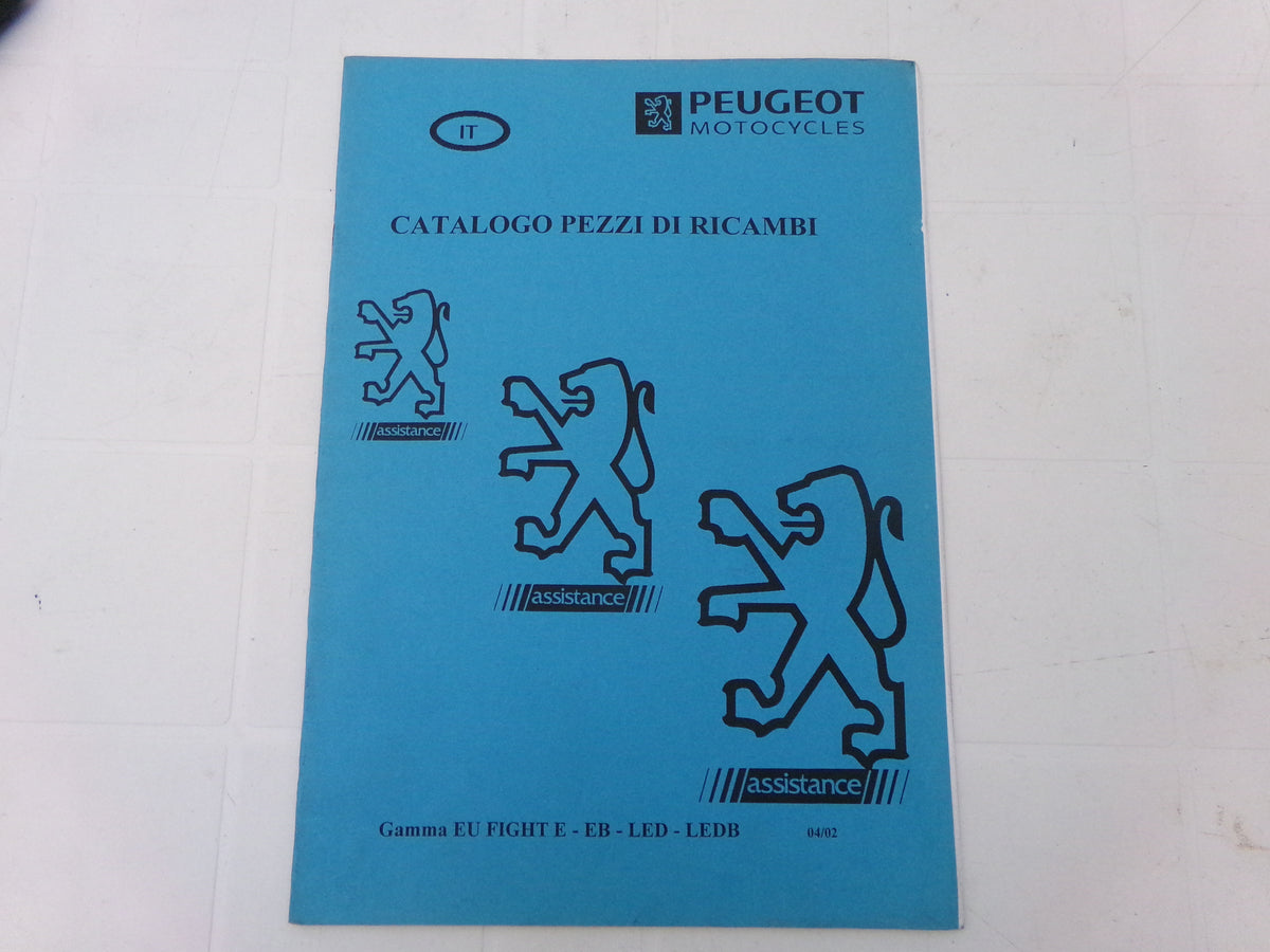per scooter peugeot eu fight e eb led ledb 04 2002 catalogo parti ricambi italiano