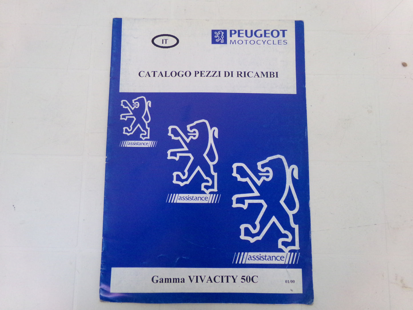 per scooter peugeot vivacity 50 c 01 2000 catalogo parti ricambi italiano