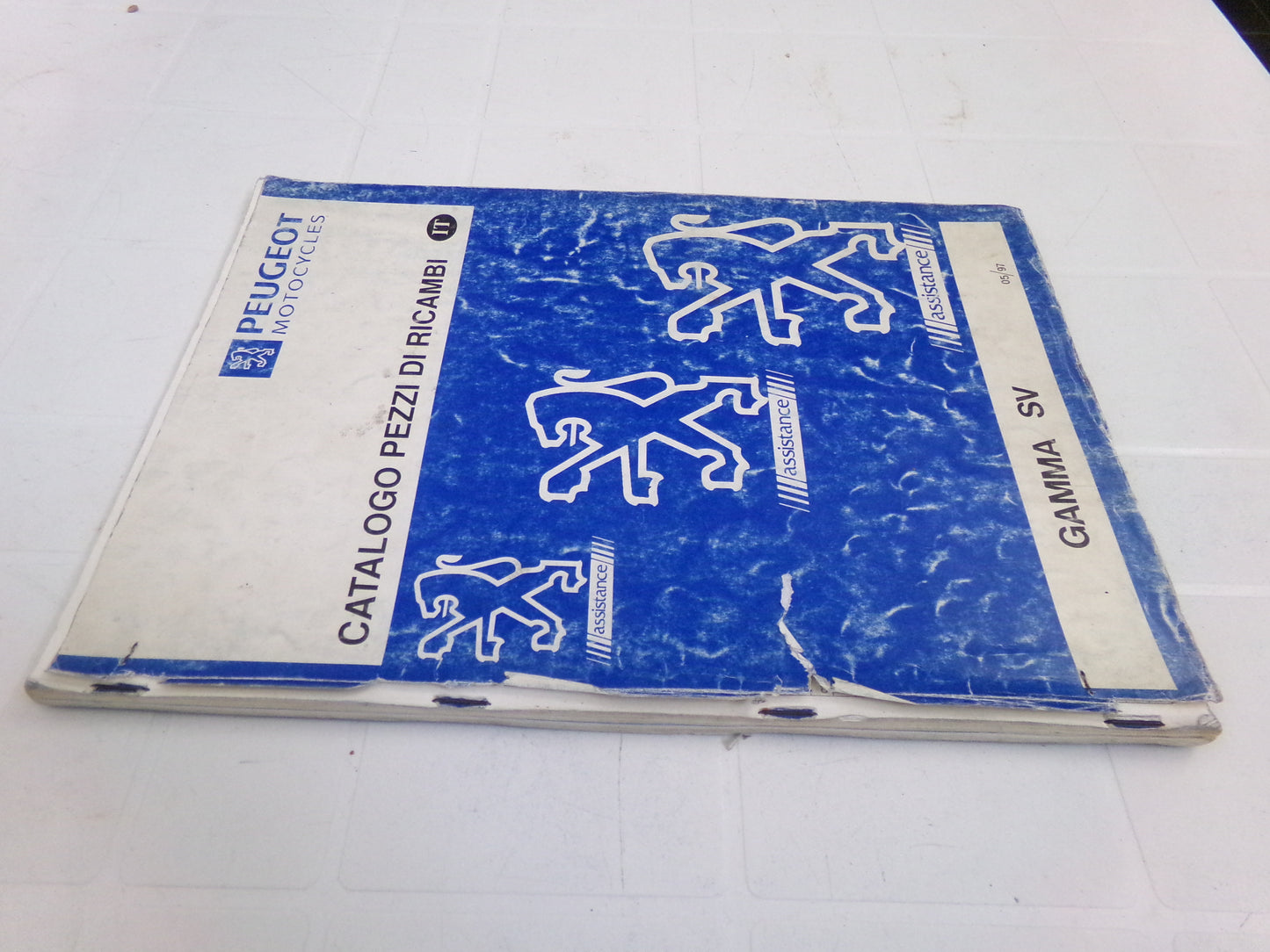 per scooter peugeot sv 50 sv 80 sv 125 05 1997 catalogo parti ricambi italiano