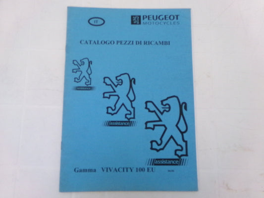 per scooter peugeot vivacity 100 eu 06 2000 catalogo parti ricambi italiano