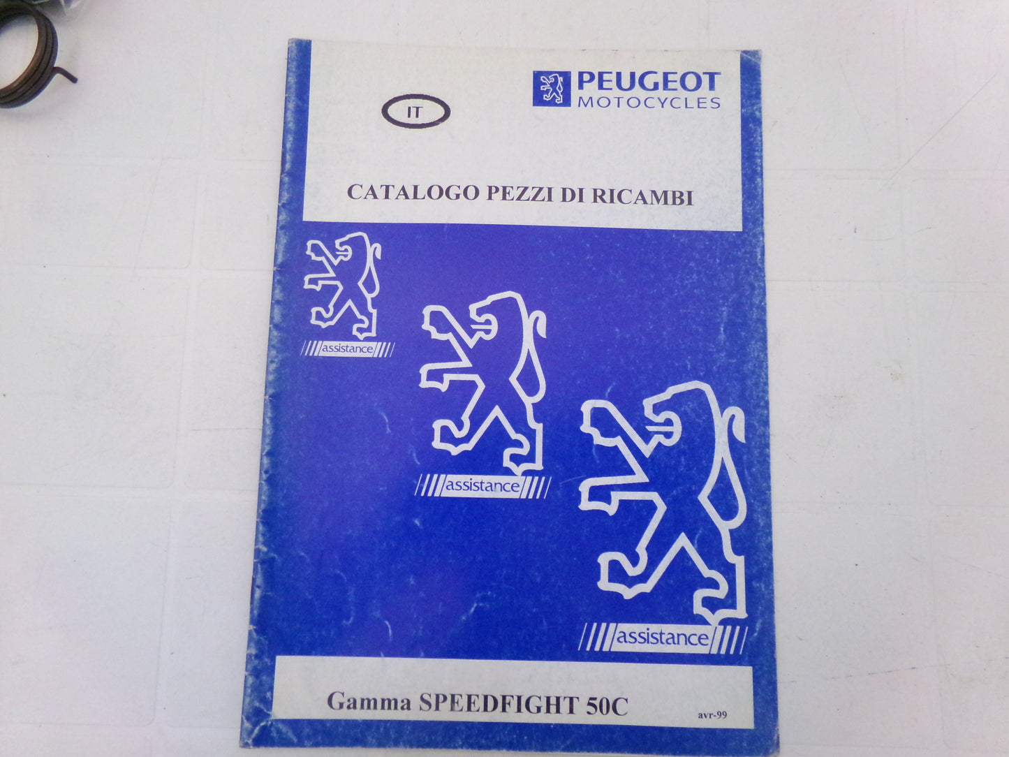 per scooter peugeot speedfight 50 c avr 1999 catalogo parti ricambi italiano