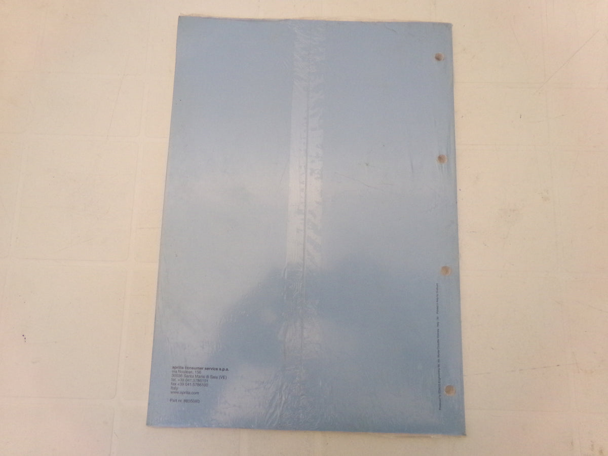 per scooter aprilia habana  50 1999 2000 catalogo ricambi spare parts catalogue