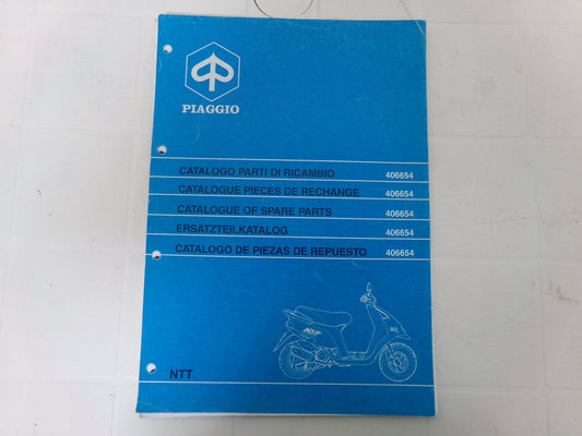 per scooter piaggio ntt 50 sal 1t 3000002 catalogo ricambi spare parts catalogue