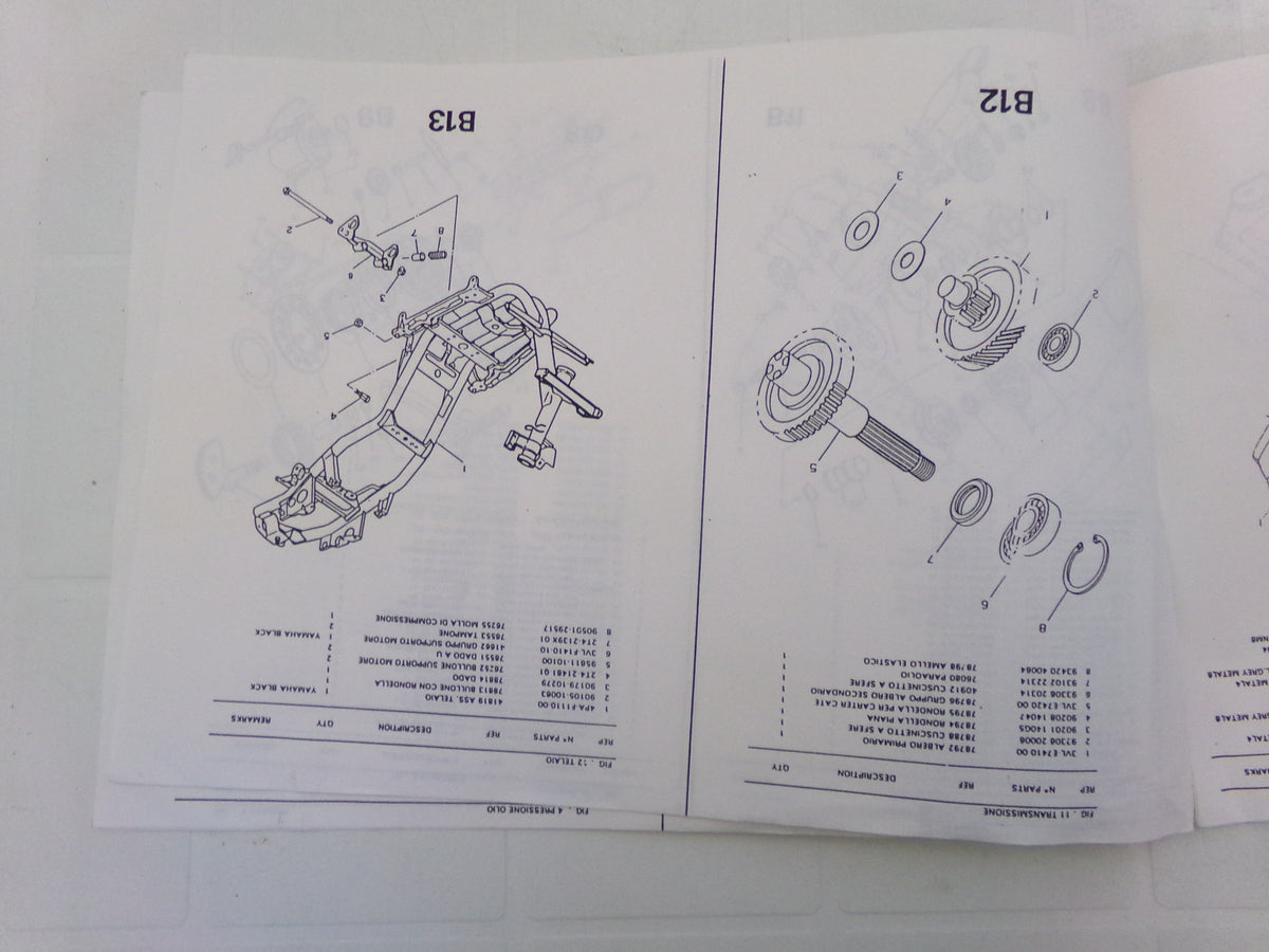 per scooter mbk booster cw50r 4pa1  catalogo ricambi spare parts