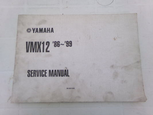 per yamaha v-max 1200 1986 1999 manuale officina service manual lingua inglese