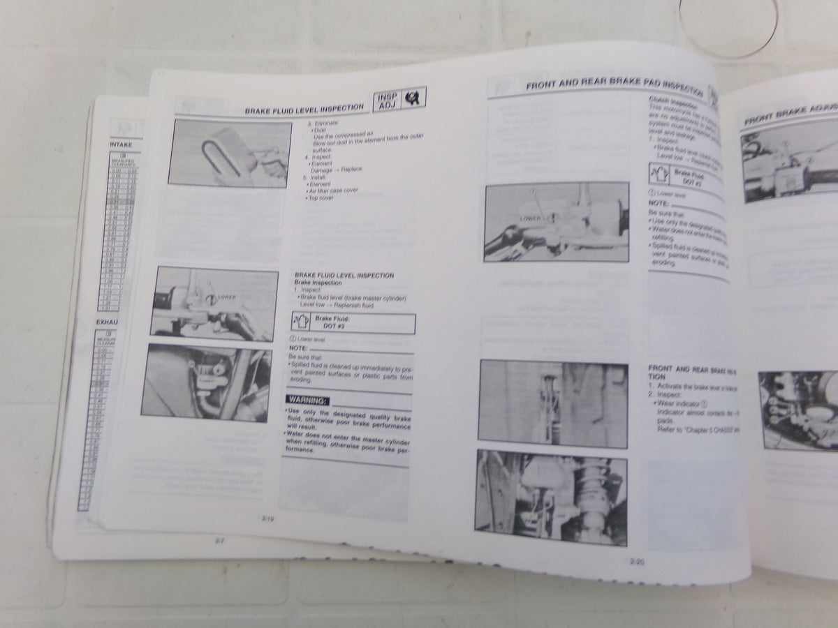per yamaha v-max 1200 1986 1999 manuale officina service manual lingua inglese