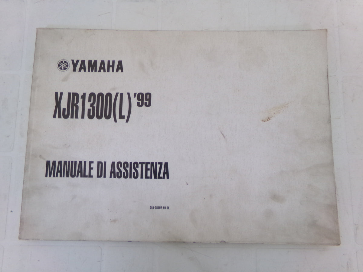per moto yamaha xjr 1300 l 1999 manuale officina assistenza italiano 	 5EA-28197-HO-0L