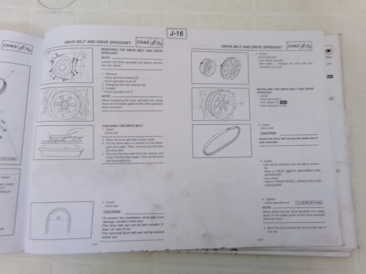 per moto yamaha xv1600 A L  road star 1999 manuale servizio service manual book english 5ja-28197-e0-0l