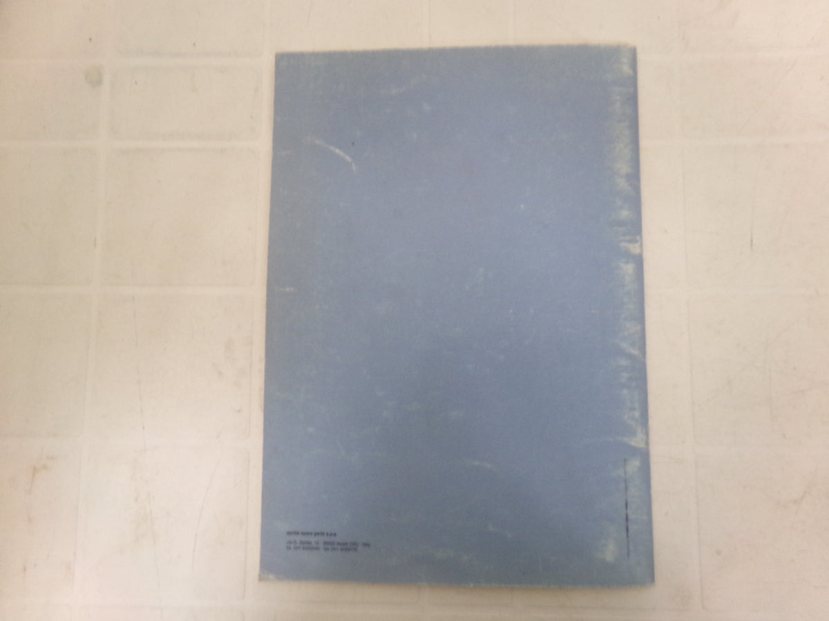 per moto aprilia rs 250 1996 catalogo ricambi spare parts catalogue rechanges ersatzeilkatalog