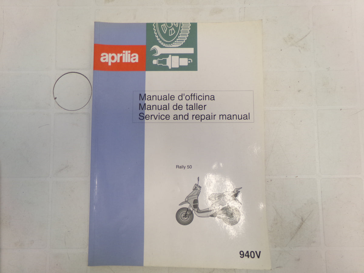 per scooter  aprilia rally 50 manuale officina manauel de taller service and repair manual